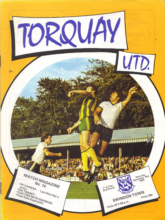 <b>Saturday, December 15, 1979</b><br />vs. Torquay United (Away)